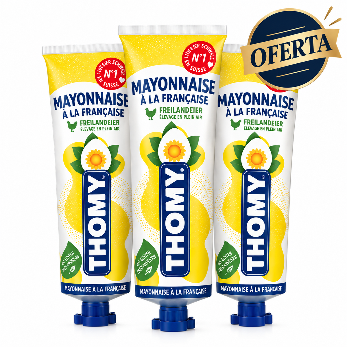 TRIPACK THOMY Mayonesa Clásica à la Française 265 gr